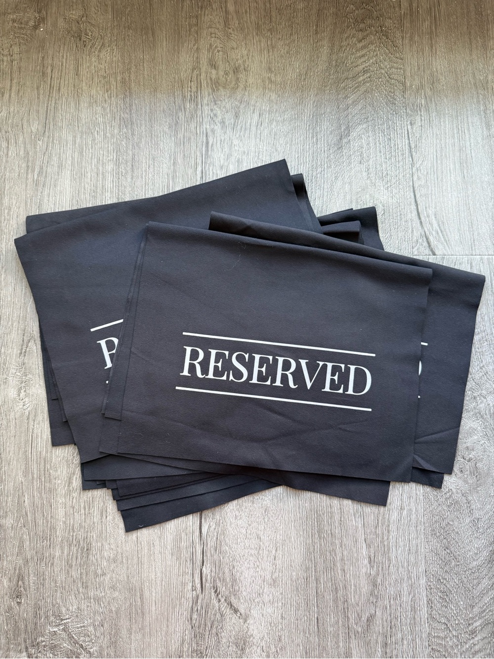 Reserved Black Dining Chair Covers